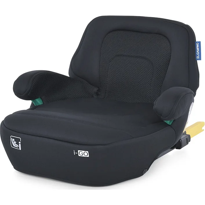 Автокрісло-бустер ME 1112 i-GO Black із кріпленням Isofix