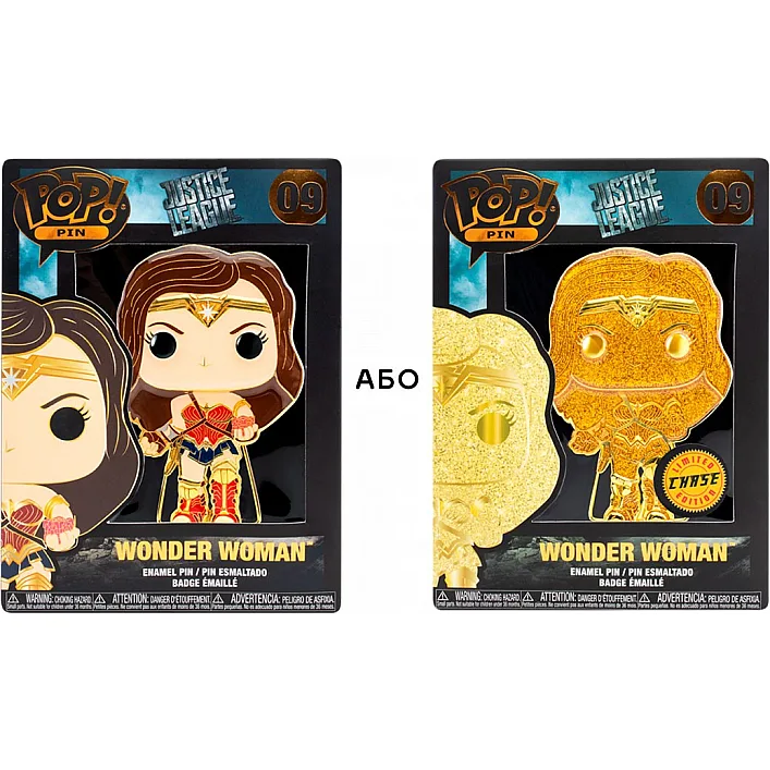 Пин Funko Pop серии «DC Comics» – Чудо-женщина (w/chase)