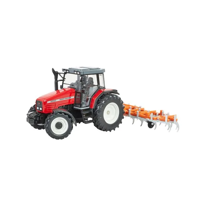 Модель Britains Трактор Massey Ferguson 6290 з культиватором 1:32 (43335)