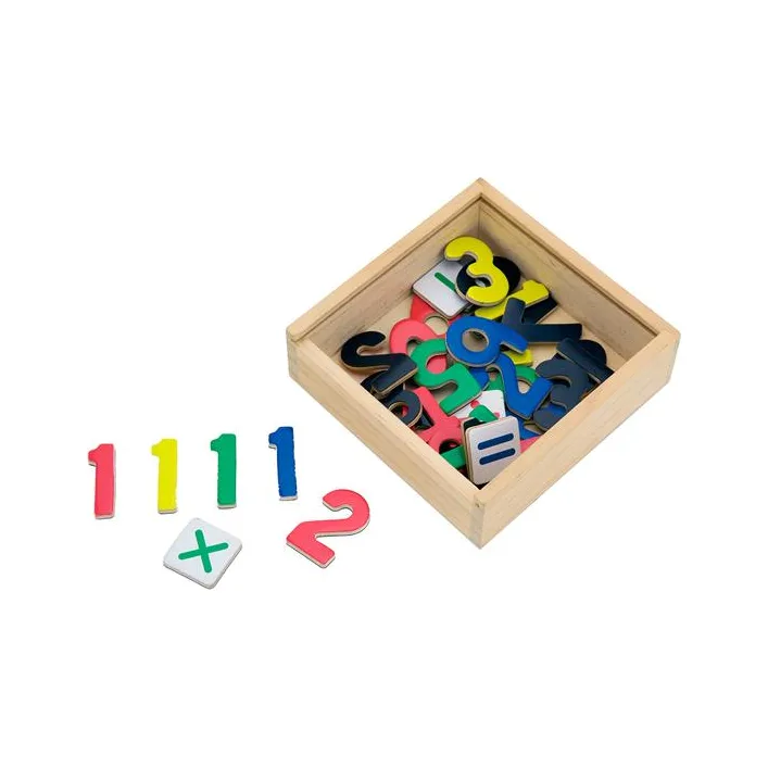 Набор магнитных цифр и знаков Viga Toys 37 шт. (50325)