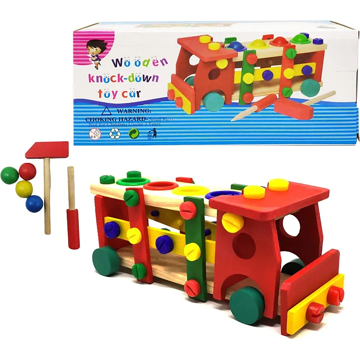 Конструктор машинка "Wooden Toy Car"