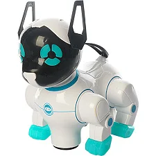 Интерактивная игрушечная собака 8201A с музыкальными эффектами Голубой