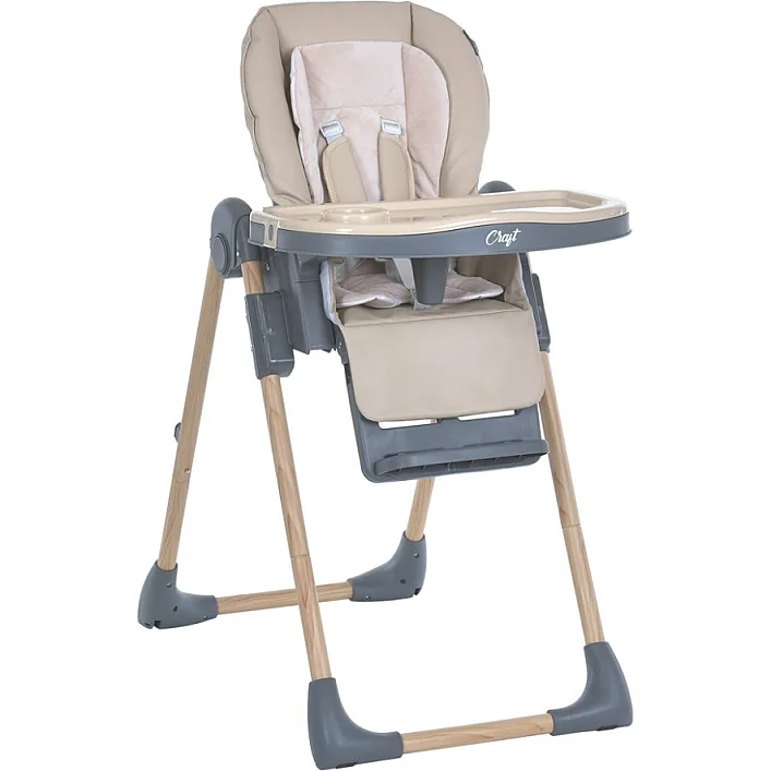 Стульчик для кормления CRAFT ME 1115-W Beige, до 15 кг