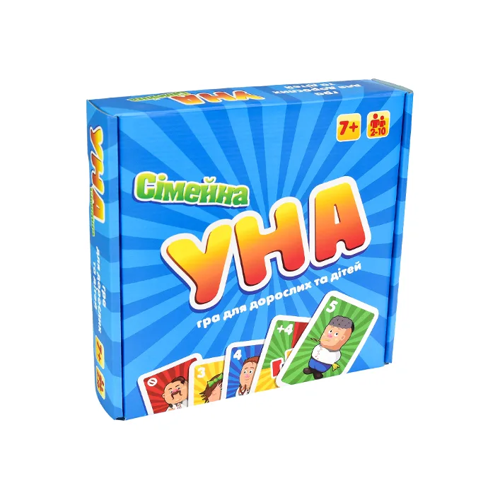 Настольная игра "УНА Семейная" 2в1 30527 STRATEG (Нас4523)
