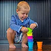 Тактильная игрушка Fat Brain Toys Suction Kupz Мягкие чашки 6 шт. (F183ML)