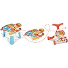 Каталка 2-в-1 интерактивная Ricokids бело-красная