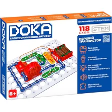 Конструктор электронный DOKA "118 СХЭМ" D70701 (Кон5924)