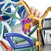 Магнитный конструктор Guidecraft PowerClix Explorer Архитектура, 52 детали (G9472)