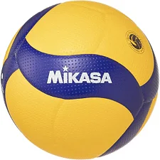 Мяч волейбольный тренировочный V300W Mikasa NE-V-300W № 5 сине-желтый