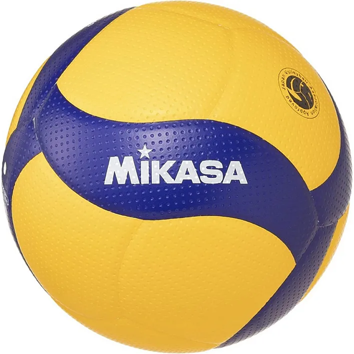 Мяч волейбольный тренировочный V300W Mikasa NE-V-300W № 5 сине-желтый