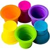 Тактильная игрушка Fat Brain Toys Suction Kupz Мягкие чашки 6 штук (FA183-1)