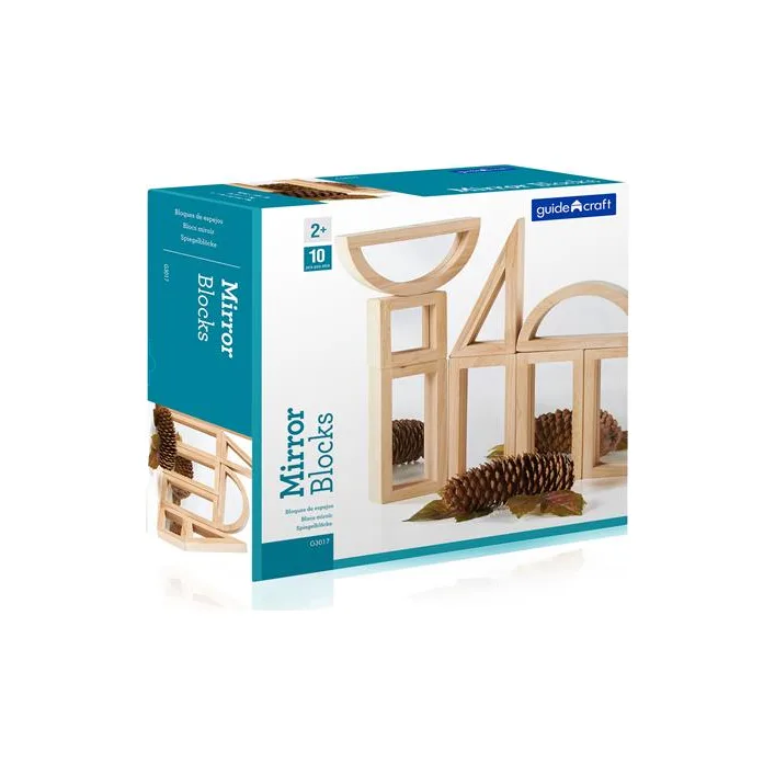 Кубики Guidecraft Block Play Зеркало, 14 см, 10 шт. (G3017)