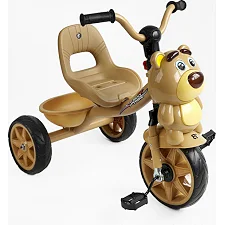 Велосипед 3-х колесный BS-30508 "Best Trike" (1) колеса EVA переднее 10', заднее 8', стальная рама, УКР. ВЗУЧИВАНИЕ, корзина, в коробке