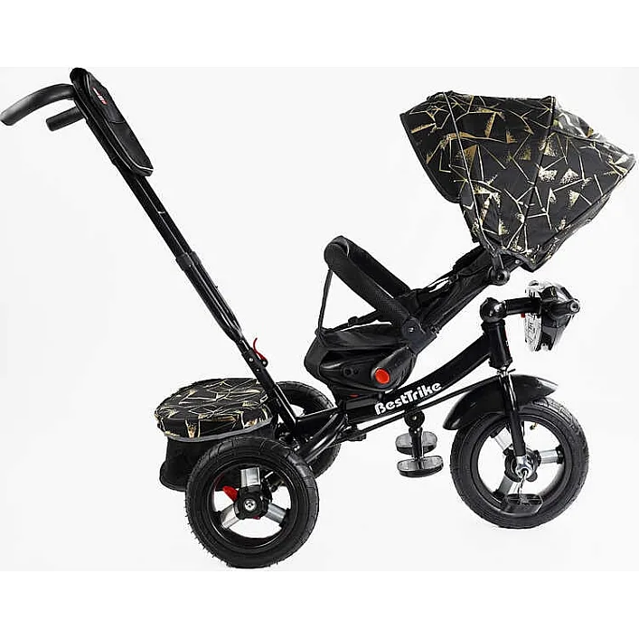 Велосипед 6088 F – 626-87 Best Trike (1) ПОВОРОТНОЕ СИДЕНИЕ, СЛОЖНОЕ КЕРМО, ФАРА МУЗЫКАЛЬНАЯ С USB,Bluetooth НАДУВНЫЕ КОЛЕСА, ПУЛЬТ ВКЛЮЧЕНИЯ СВЕТА И ЗВУКА
