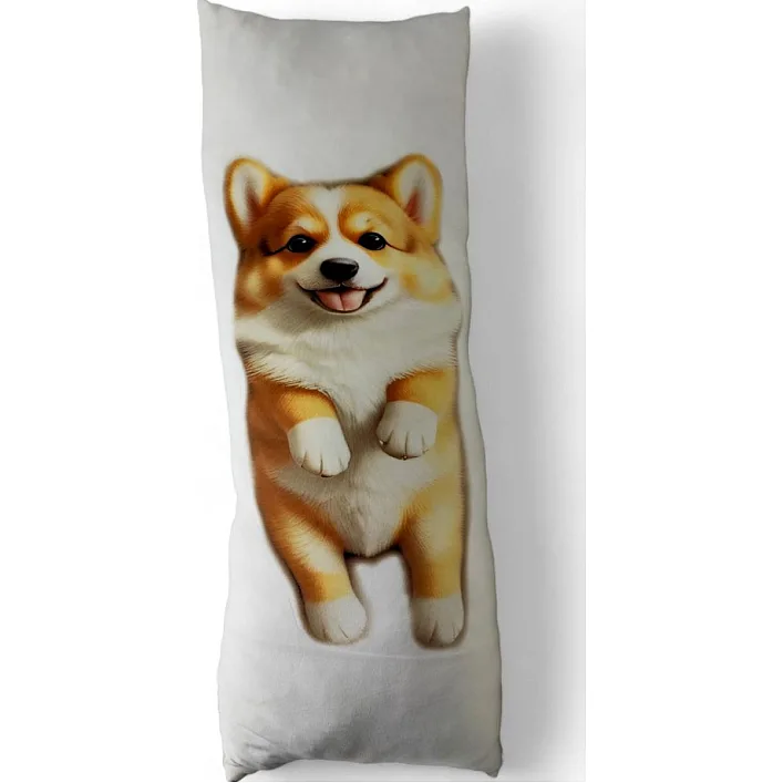 Подушка "Корги" 35х100