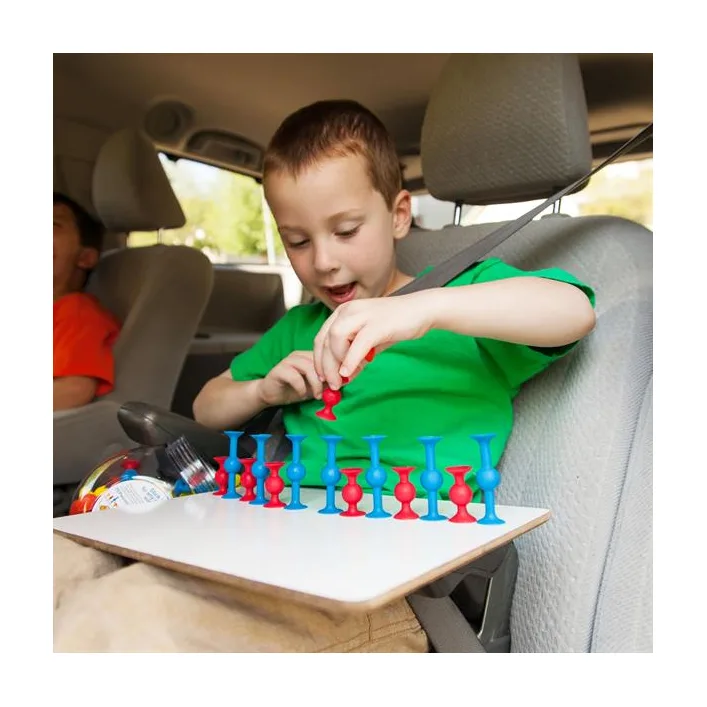 Конструктор Fat Brain Toys Mini Squigz на мини-присосках 75 деталей (F107ML)