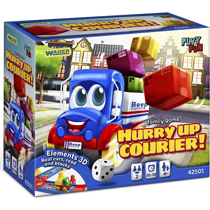 Обучающая игра "Hurry up, courier!"