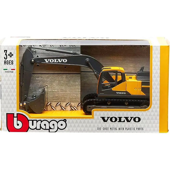 Автомодель серии Construction - ЭКСКАВАТОР VOLVO EC220E 18-32086 (Маш5623)