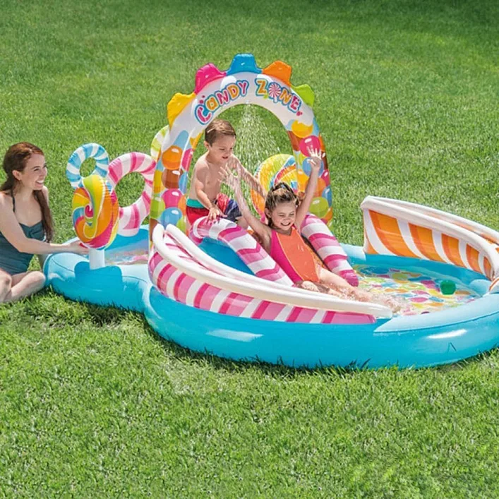 Игровой центр INTEX надувной "Сладости" 57149 г.295*191*130 см (Рез7149)