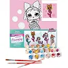 Набор для росписи по номерам для детей "L.O.L. Surprise! Mermaids Queen Bee" 40х40 см. KHO6265 (Нас5267)