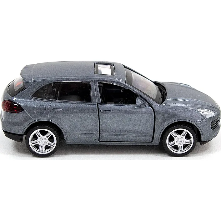 Автомодель - PORSCHE CAYENNE S (серебристый серый) TechnoDrive (Маш2506)