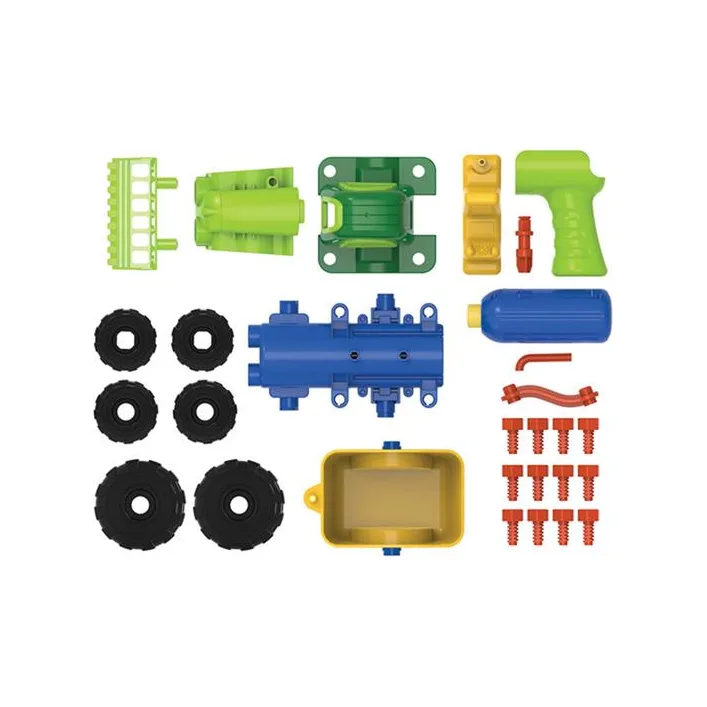 Конструктор Edu-Toys Трактор с шуруповертом 29 деталей (JS030)