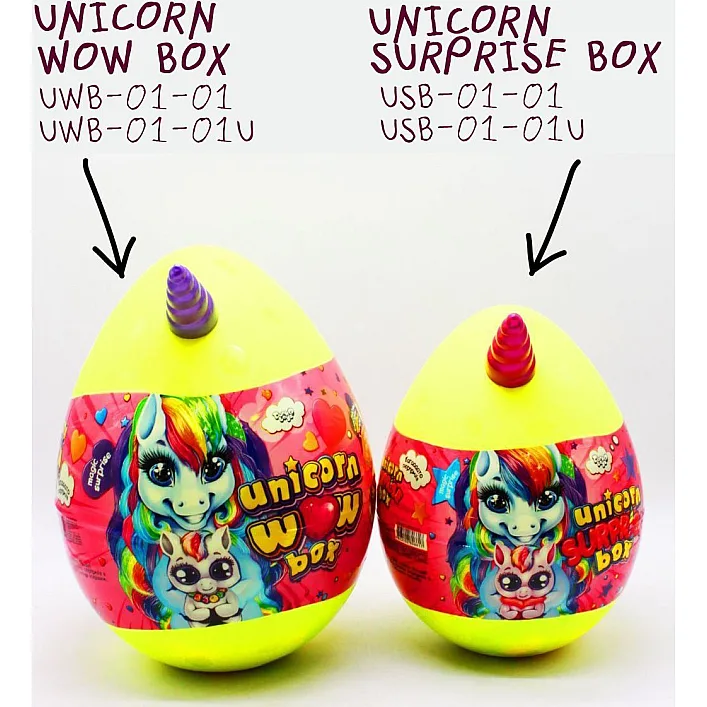 Креативное творчество "Unicorn WOW Box" UWB-01-01U DANKO (Нас9275)