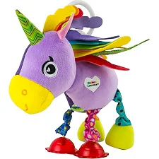 Мягкая игрушка-подвеска Lamaze Единорог цокает (L27561)