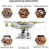Колекційна модель-конструктор Metal Time Splashing Dreamer Боїнг-314 механічний (MT053)