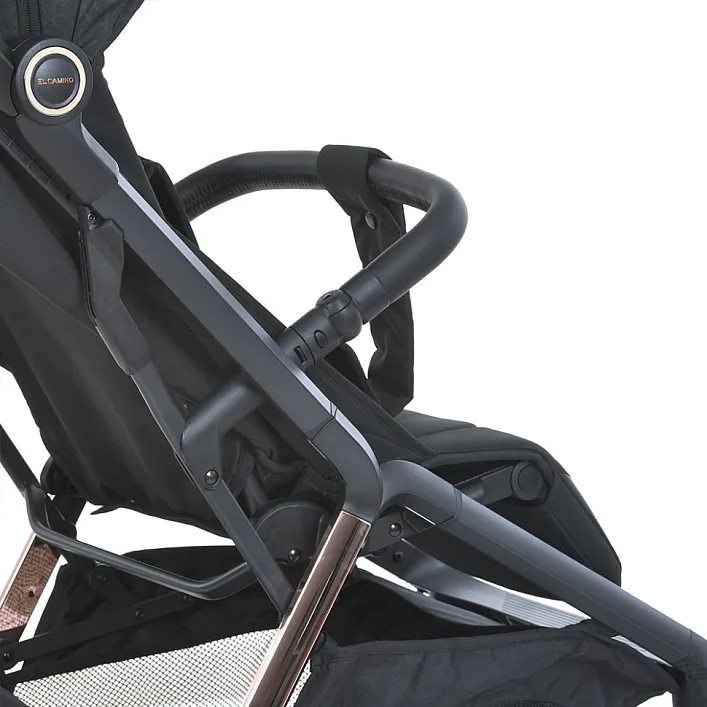 Детская прогулочная коляска BEYA ME 1127-G Black Leo