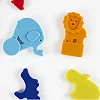 Набор магнитов Guidecraft Manipulatives Поезд со зверятами (G5092)