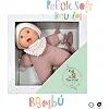 Пупс, серия SOFT DOUDOU, в лиловой одежде в коробке, 26см, Nines d`Onil (04125)