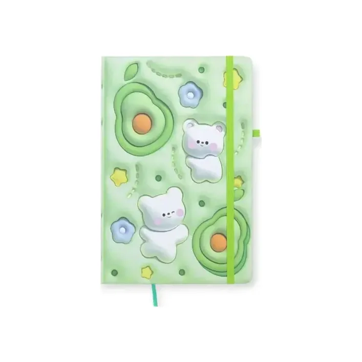 Блокнот на гумці Kiddy sweet А5 761254ML 13.6×20.8 см, 80л.,тверда обкладинка (Кнц4529)