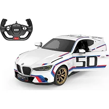 Іграшковий автомобіль на радіокеруванні BMW 3.0 CSL 1:14, Rastar (24022)
