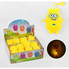 Игра антистресс C 60478 (24) ЦЕНА ЗА 12 ШТУК В БЛОКЕ, “Миньон”, подсветка, в коробке