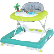 Детские ходунки EL CAMINO ME 1103 Tropical Green с музыкой и светом