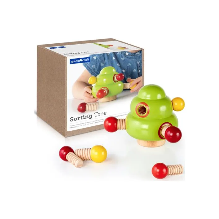 Деревянный сортер Guidecraft Manipulatives Деревце (G6740)