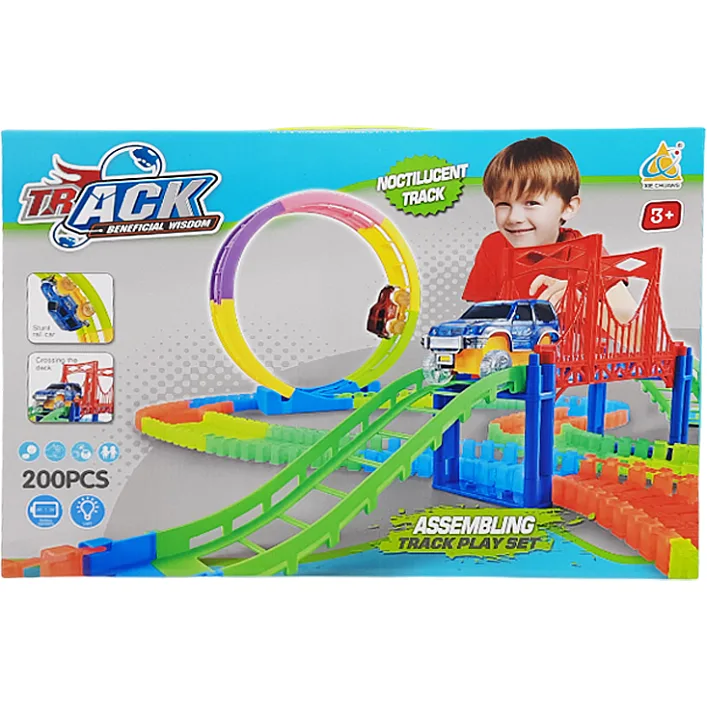 Трек "Magic" на батарейках в коробке XC235B р.44*8,5*30,2см (Нас8235)