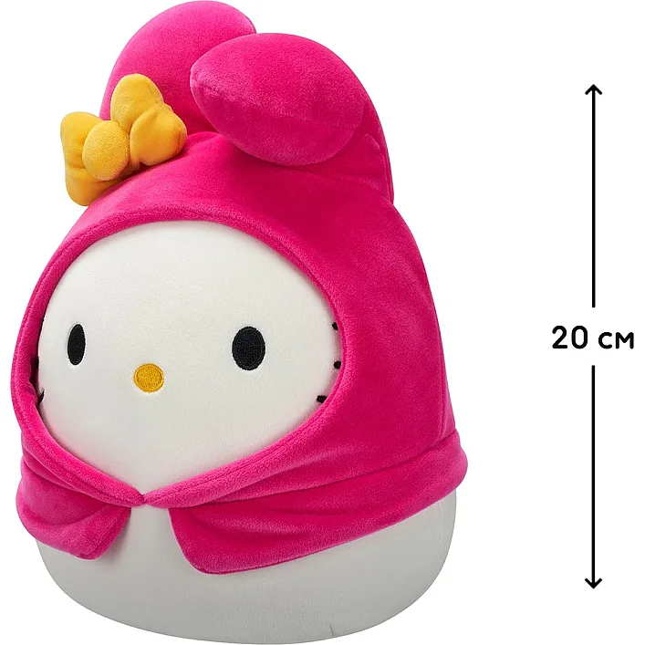 М'яка іграшка SQUISHMALLOWS серії "Хелоу Кітті" - ХЕЛОУ КІТТІ В ОБРАЗІ МОЯ МЕЛОДІ (20 cm)