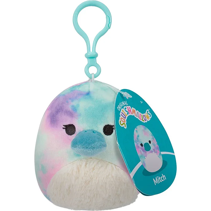 М'яка іграшка на кліпсі SQUISHMALLOWS – КАЧКОДЗЬОБ БРІНДАЛ (9 cm)