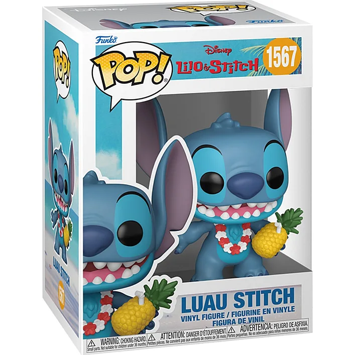 Игровая фигурка FUNKO POP! серии "Лело и Стич" - ЛУАУ СТИЧ 86275 (Хло8569)