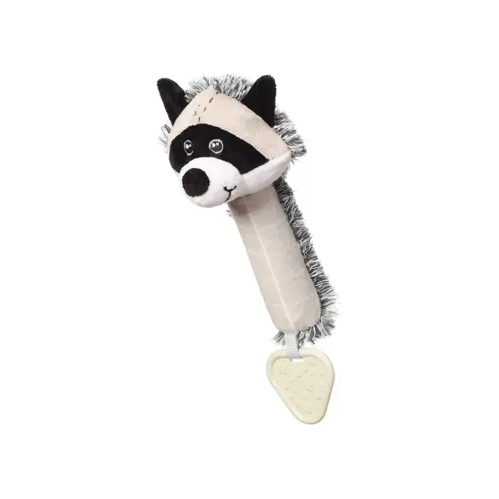Игрушка с пищалкой 746 "Енот Роки" (Высота 25 см.) "BabyOno" (Нем6746)