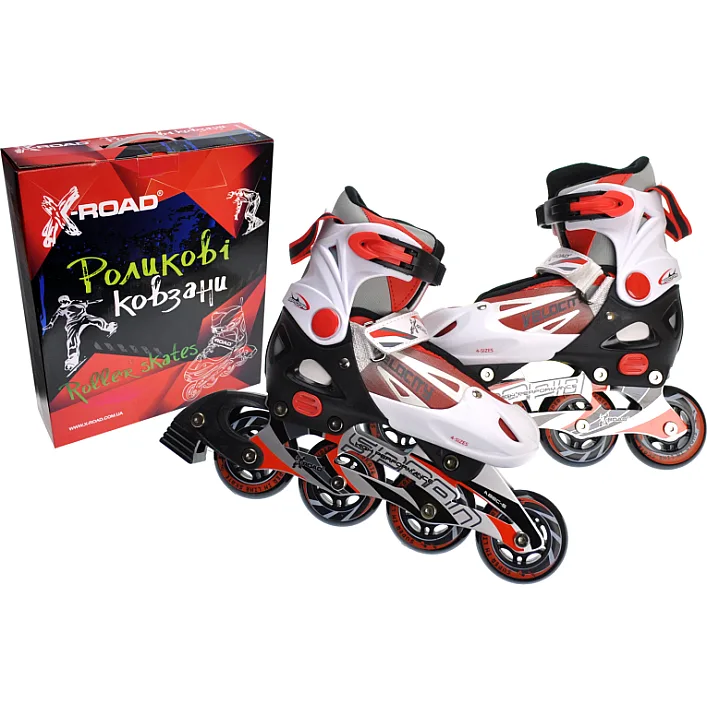 Ролики X-ROAD раздвижные, размер S (33-36) PW126CG р.42*34*11см (Рез0666)