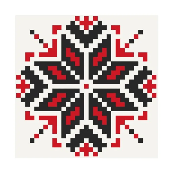 Картина по номерам ArtCraft Этнический орнамент 30х30 см (13039-AC)