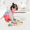 Набор серии "Play Bio" - ДЛЯ ЗАНЯТИЙ с МОЗАИКОЙ "FANTACOLOR BABY" (большие фишки (21 шт.) + доска)) (Нас5844)