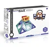 Магнитный конструктор Guidecraft PowerClix Explorer Архитектура, 52 детали (G9472)