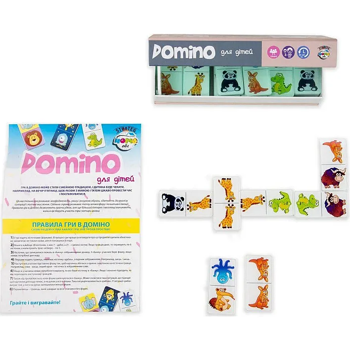 Настольная игра "Domino Limited edition" (укр)