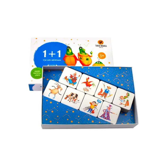 Настольная Игра "1+1" 60001-UA ТАКАЯ МАКА (Нас9663)