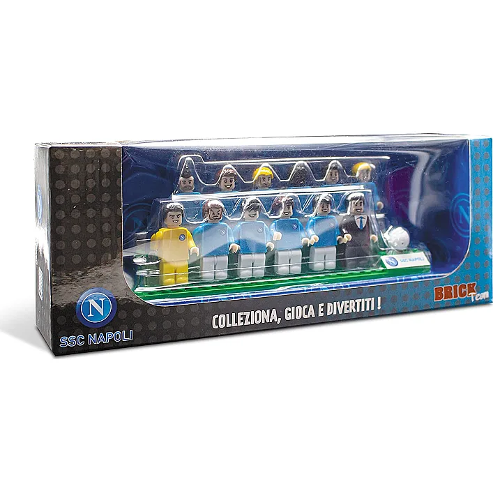 Ігровий набір Фігурки футболістів Bricks Team Napoli, Mondo, арт. 25595