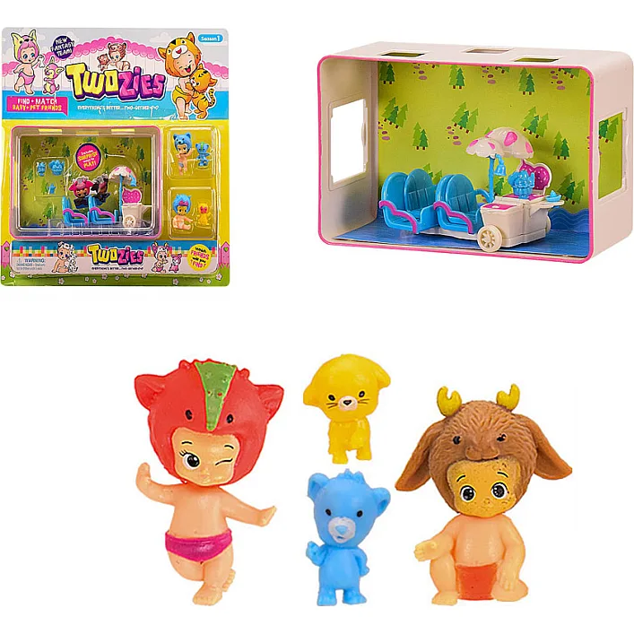 Игровой набор 23530 "TwoZies" 4 фигурки 23530-4